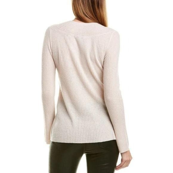 VINCE Ribbed Wool And Cashmere-Blend Sweater - Picture 5 of 13